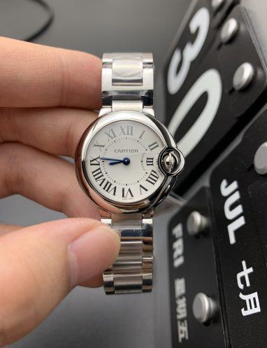 Cartier Ballon Bleu Stainless Steel Watch