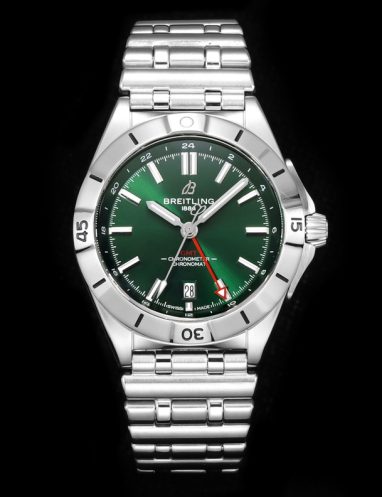 Breitling Chronomat GMT Stainless Steel Watch