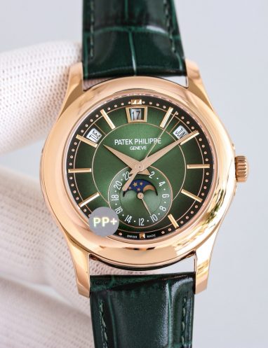 Patek Philippe Green Dial Moon Phase Watch