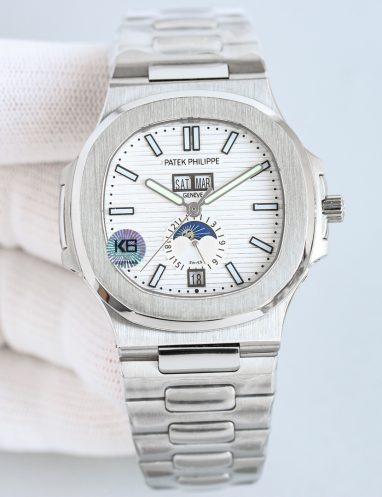 Patek Philippe Nautilus Annual Calendar Stainless Steel Watch