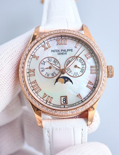 Patek Philippe Rose Gold Moon Phase Watch