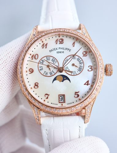 Patek Philippe Rose Gold Diamond Watch
