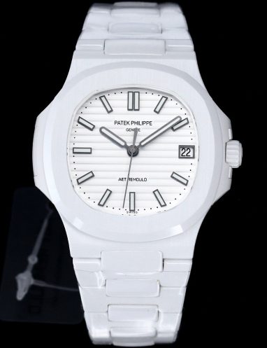 Patek Philippe Nautilus White Ceramic Watch