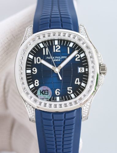 Patek Philippe Aquanaut Blue Dial Watch