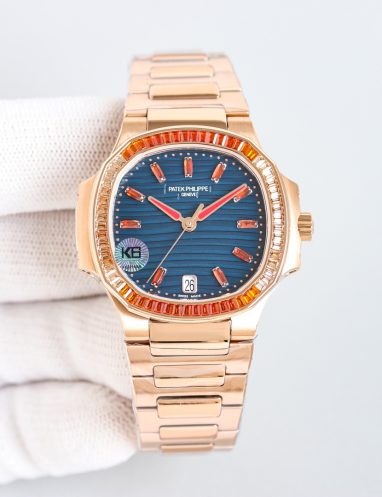 Patek Philippe Nautilus Rose Gold Luxury Watch