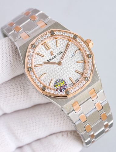 Audemars Piguet Royal Oak Diamond-Set Watch