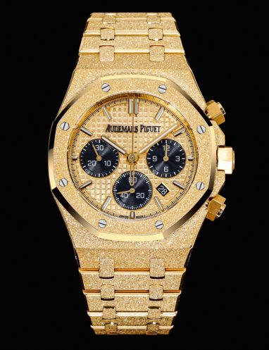 Audemars Piguet Royal Oak Chronograph in Diamond-Set Gold