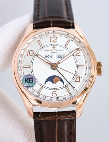 Vacheron Constantin Rose Gold Moon Phase Watch
