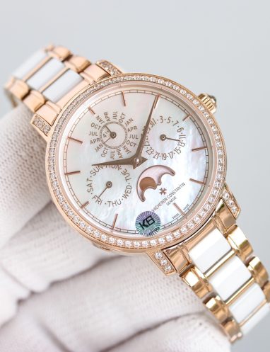 Vacheron Constantin Rose Gold Perpetual Calendar Watch