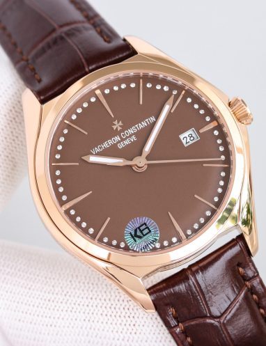 Vacheron Constantin Brown Dial Gold Watch
