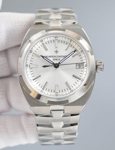 Vacheron Constantin Silver Stainless Steel Watch