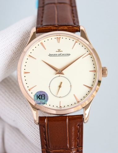 Jaeger-LeCoultre Classic Brown Leather Timepiece