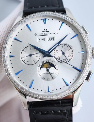 Jaeger-LeCoultre Men's Luxury Moonphase Watch