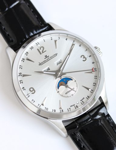 Jaeger-LeCoultre Stainless Steel Moonphase Watch