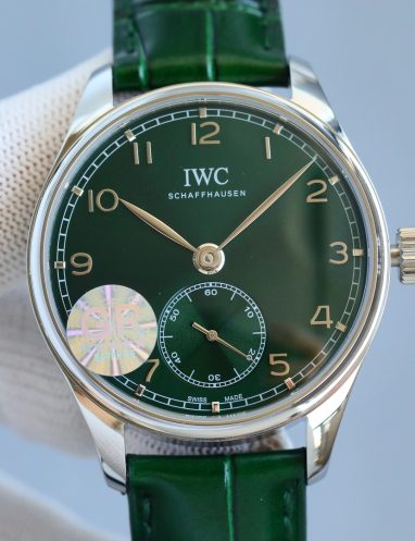 IWC Schaffhausen Green Dial Watch
