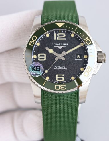 ** Longines HydroConquest Green Dial Automatic Watch