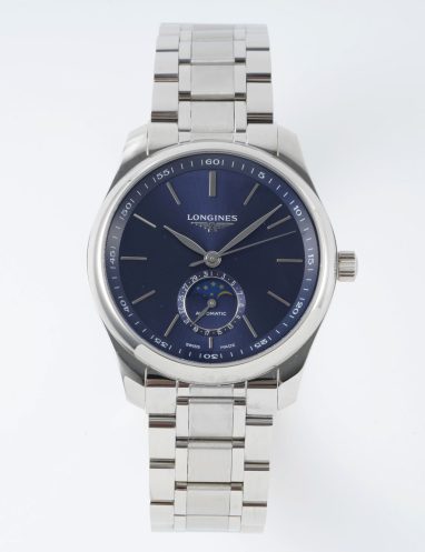 Longines Elegant Silver Stainless Steel Watch