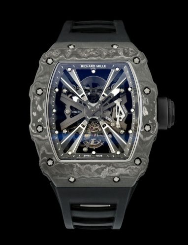 Richard Mille Carbon Fiber Skeleton Watch