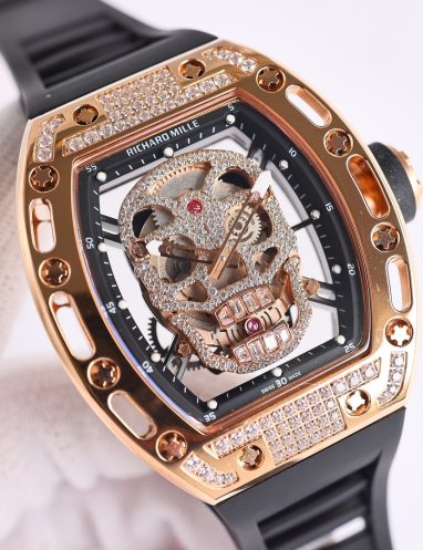 Richard Mille Luxury Skull Motif Watch