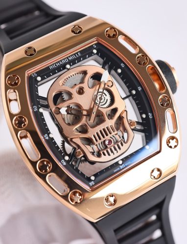 Richard Mille Skull Skeleton Luxury Watch
