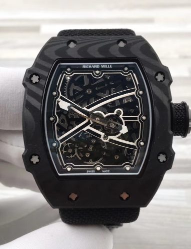 Richard Mille Carbon Fiber Skeleton Watch