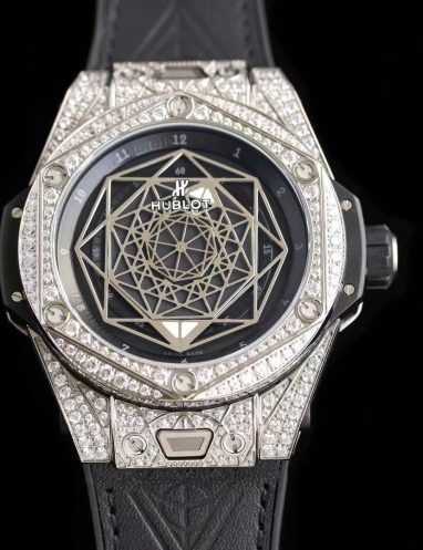 Hublot Limited Edition Geometric Diamond Timepiece