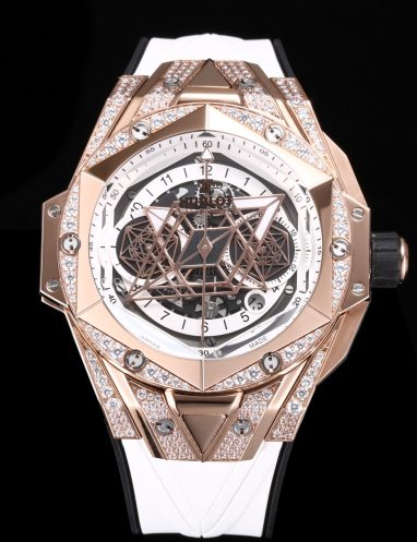 Hublot Geometric Gold Luxury Watch