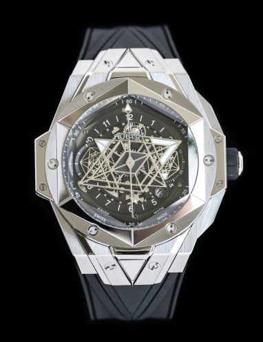 Hublot Unisex Geometric Dial Luxury Watch