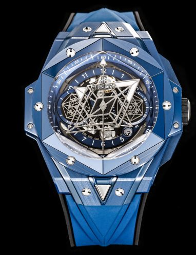 Hublot Blue Sapphire Tourbillon Watch