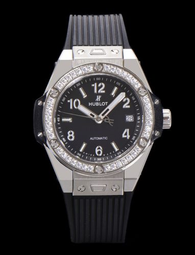 Hublot Diamond-Encrusted Automatic Watch