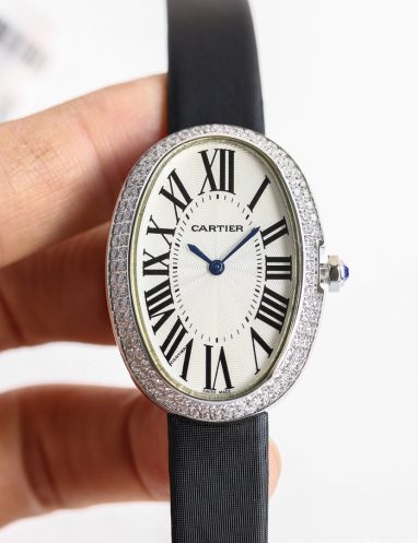 Cartier Vintage Diamond-Encrusted Women's Watch