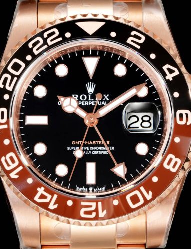 Rolex GMT-Master II Oystersteel and Everose Gold Watch