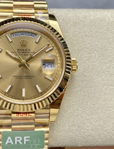 Rolex Oyster Perpetual Day-Date Gold Watch