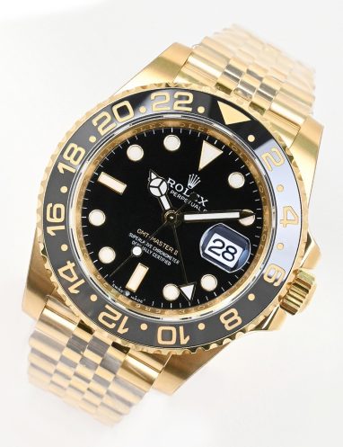 Rolex GMT-Master II Gold Watch