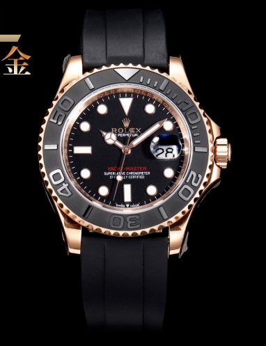 Rolex Yacht-Master 18K Rose Gold Watch
