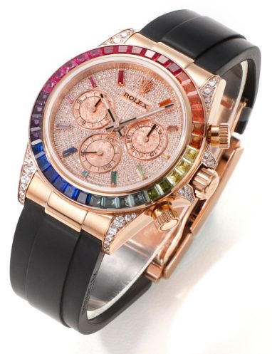 Rolex Cosmograph Daytona Rainbow Watch